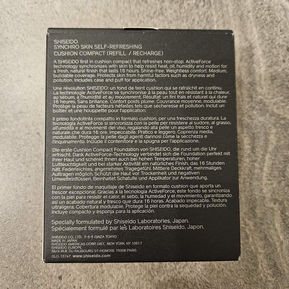 Shiseido Synchro Skin Self-Refreshing Cushion Compact Refill - Picture 5 of 5